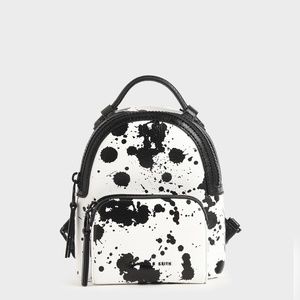 Printed Double Zip Backpack Charles&Keith
